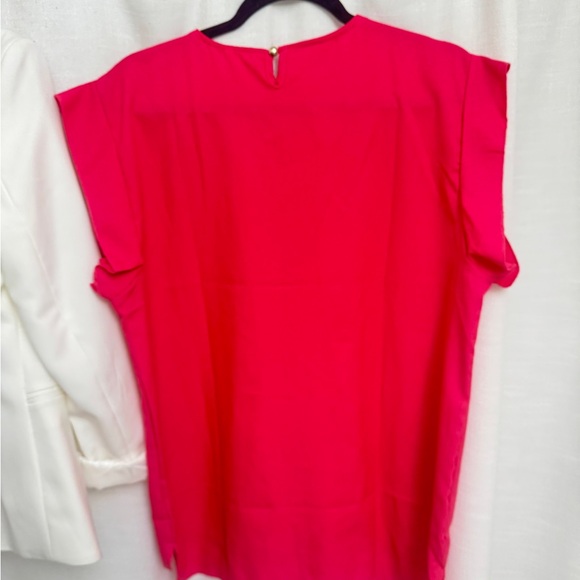 stradivarius White Blazer ✨ Two-Piece Power Pop Set – Size Large ✨ - Picture 11 of 16